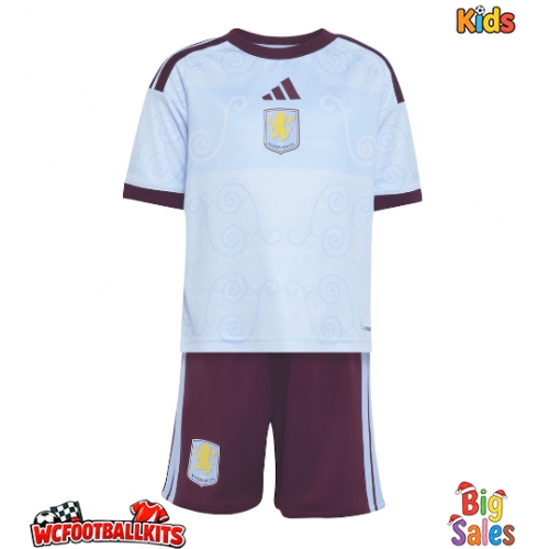 Aston Villa Ian Maatsen #22 Replica Third Stadium Kit for Kids 2026-27 Short Sleeve (+ pants)